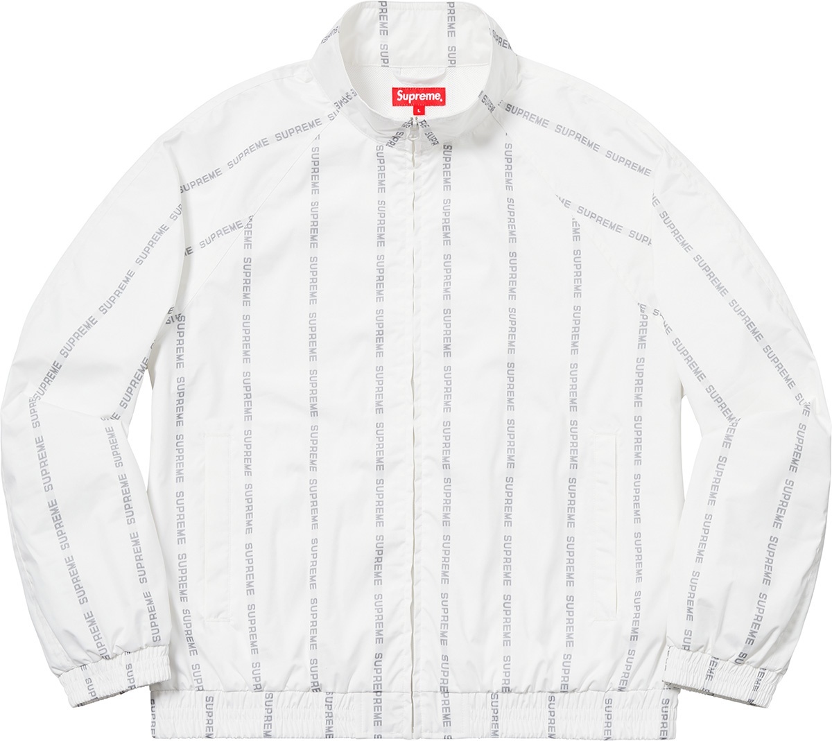 Reflective Text Track Jacket view 18